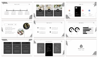 Minimal Aesthetic Thesis Defense Google Slides PPT Templates