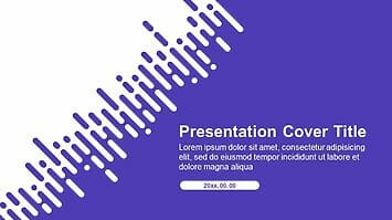 Purple Simple business Free PowerPoint template Google Slides theme
