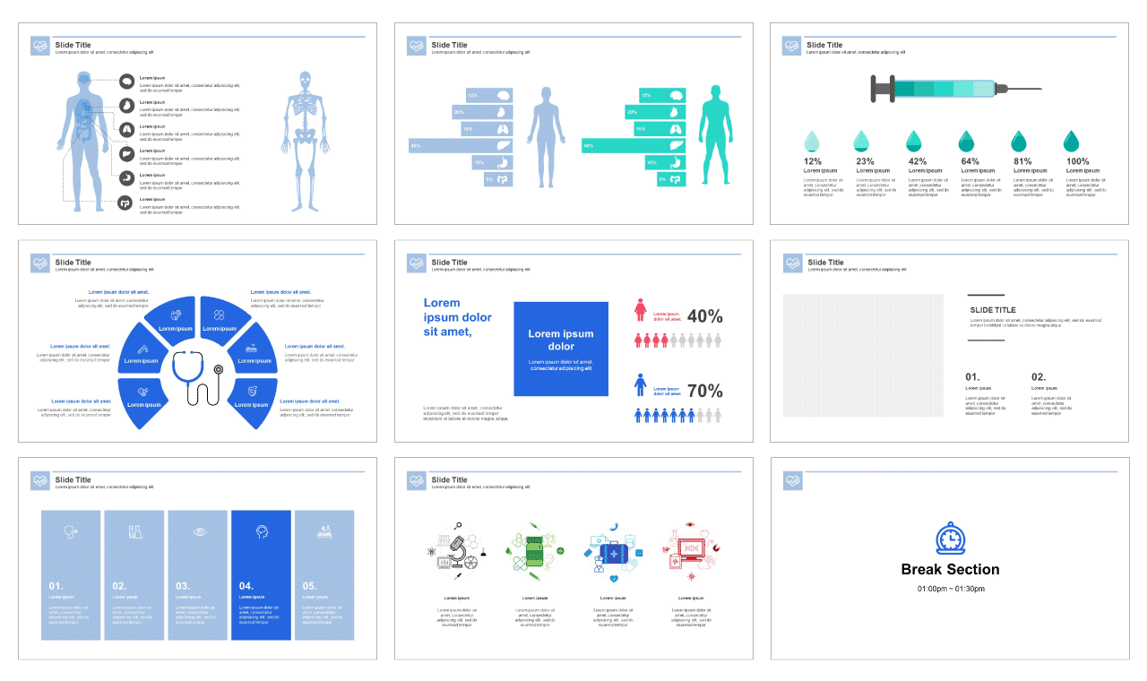 Medical Google slides theme and Free PPT template