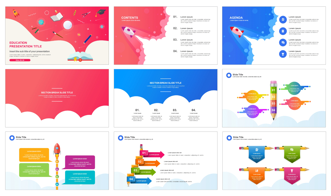 Creative School Education Free Google Slides Theme Powerpoint Templates