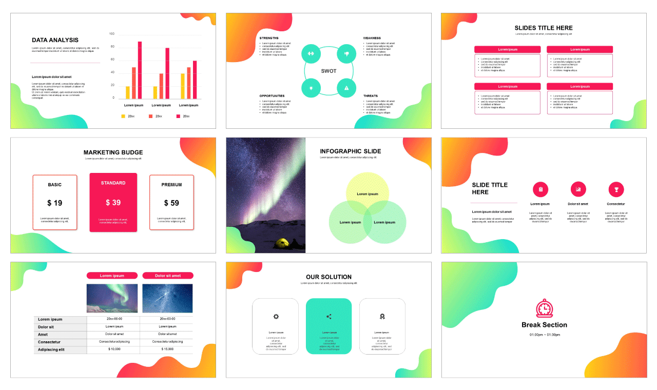 Marketing Proposal Free PPT template and google slides theme - PPTMON