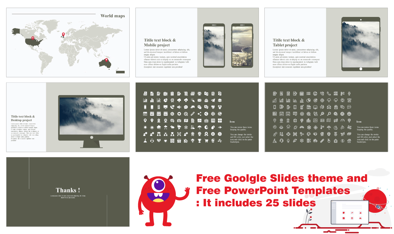 Free PowerPoint Templates and Google presentation theme