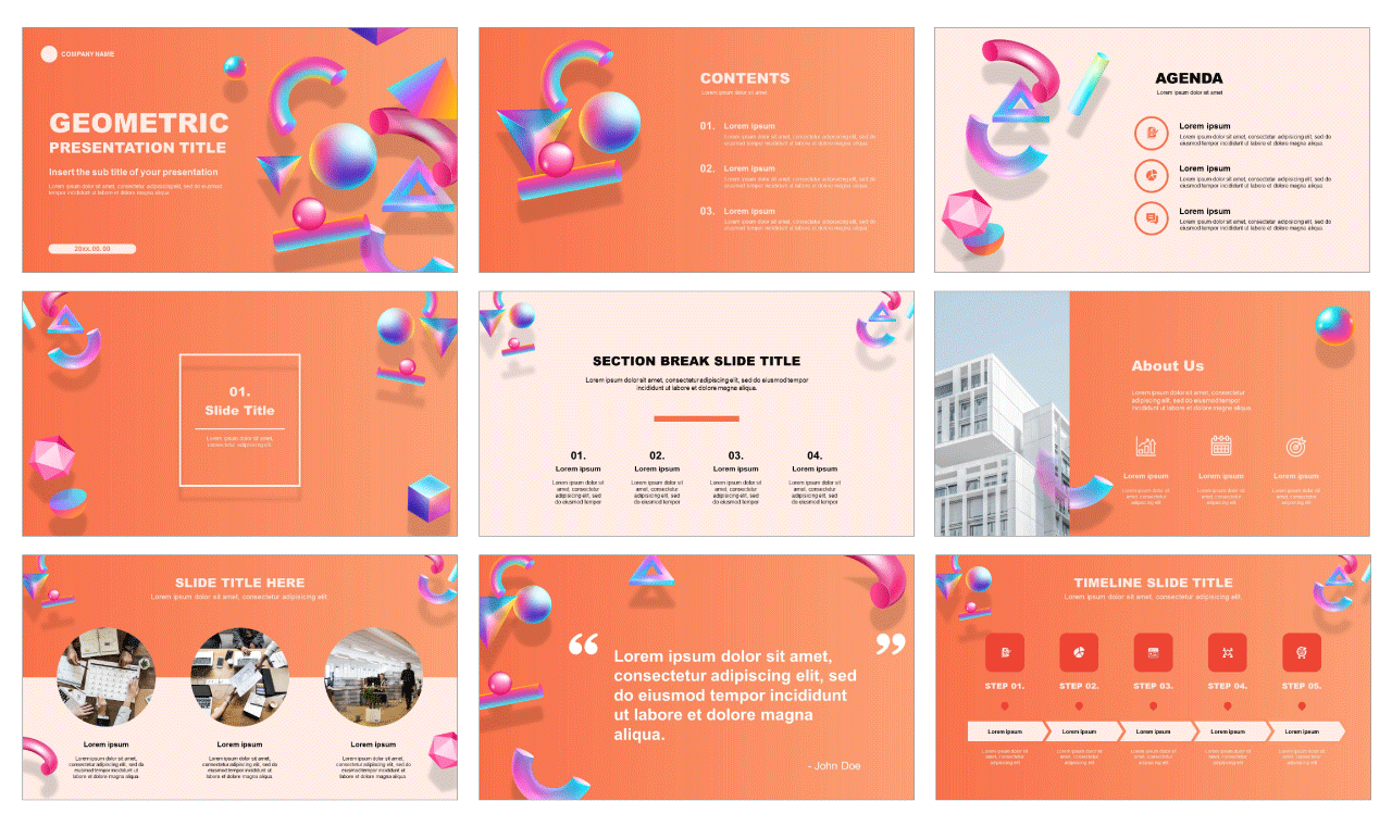 Free Google slides theme