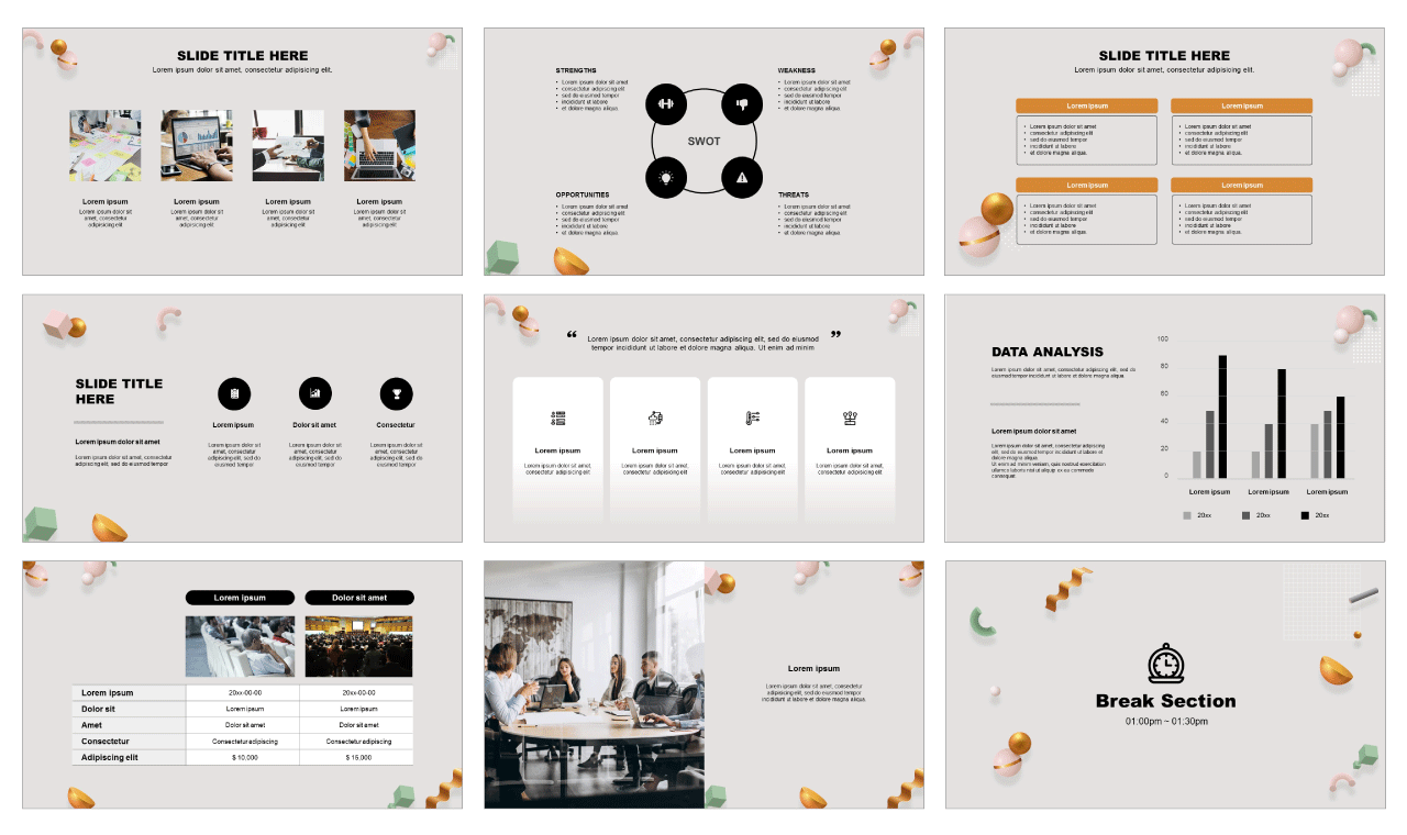 Google slides theme templates