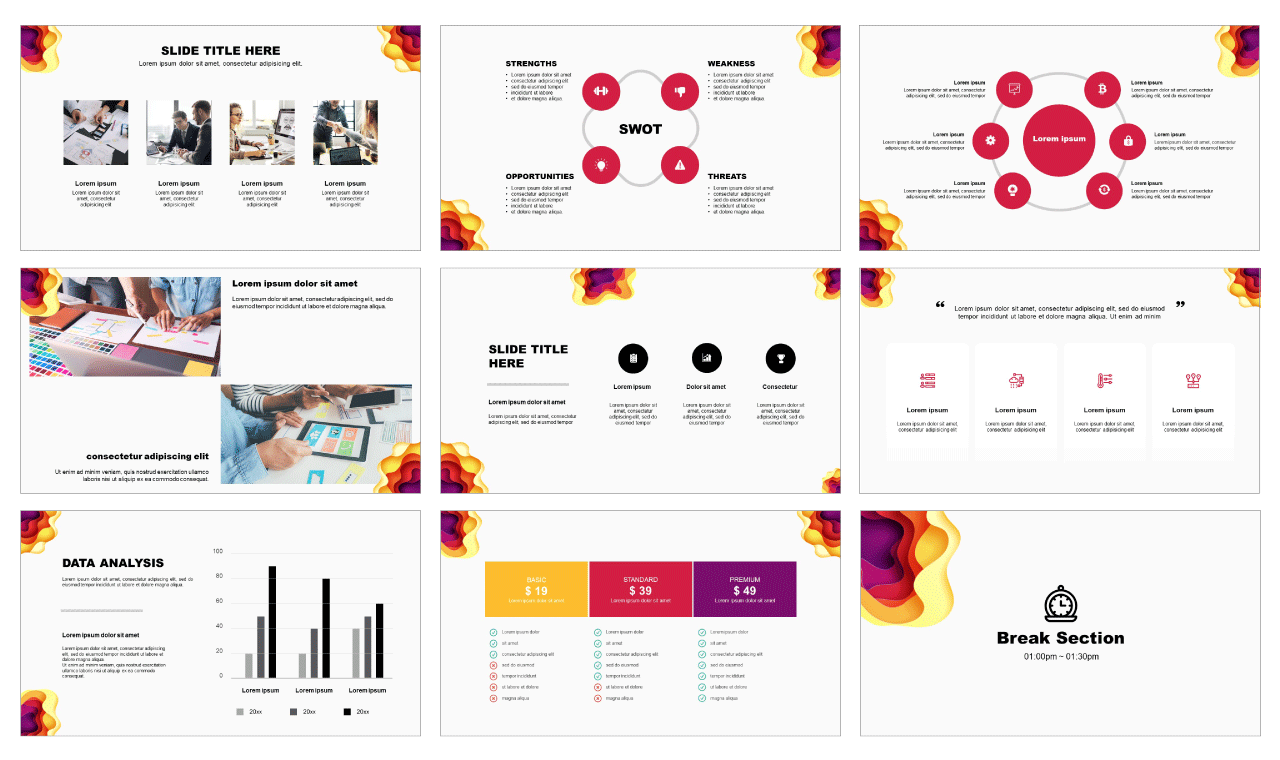 Google slides theme templates