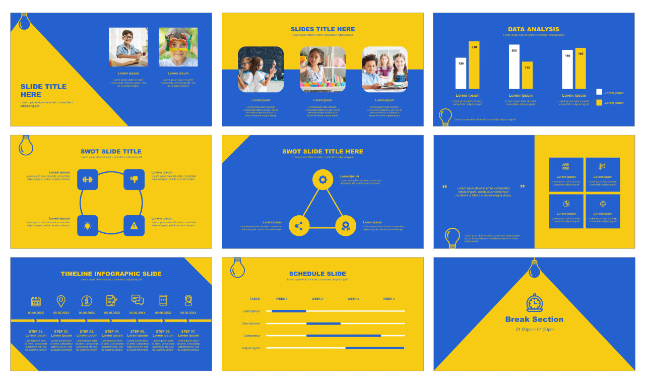 Education Google slides theme