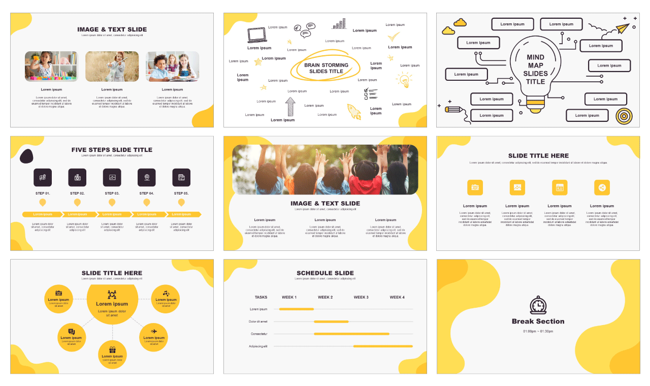 Education Google slides theme