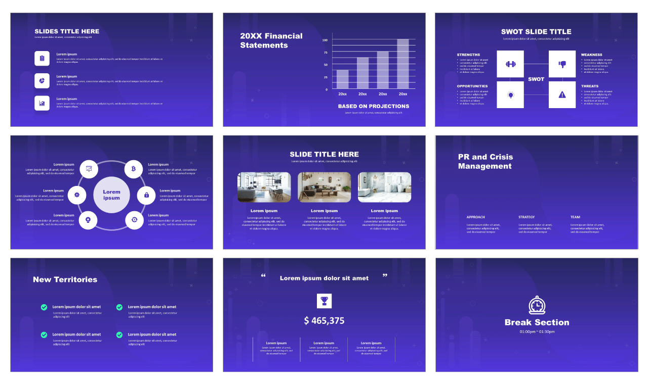 Corporate analysis For Google slides and PowerPoint templates