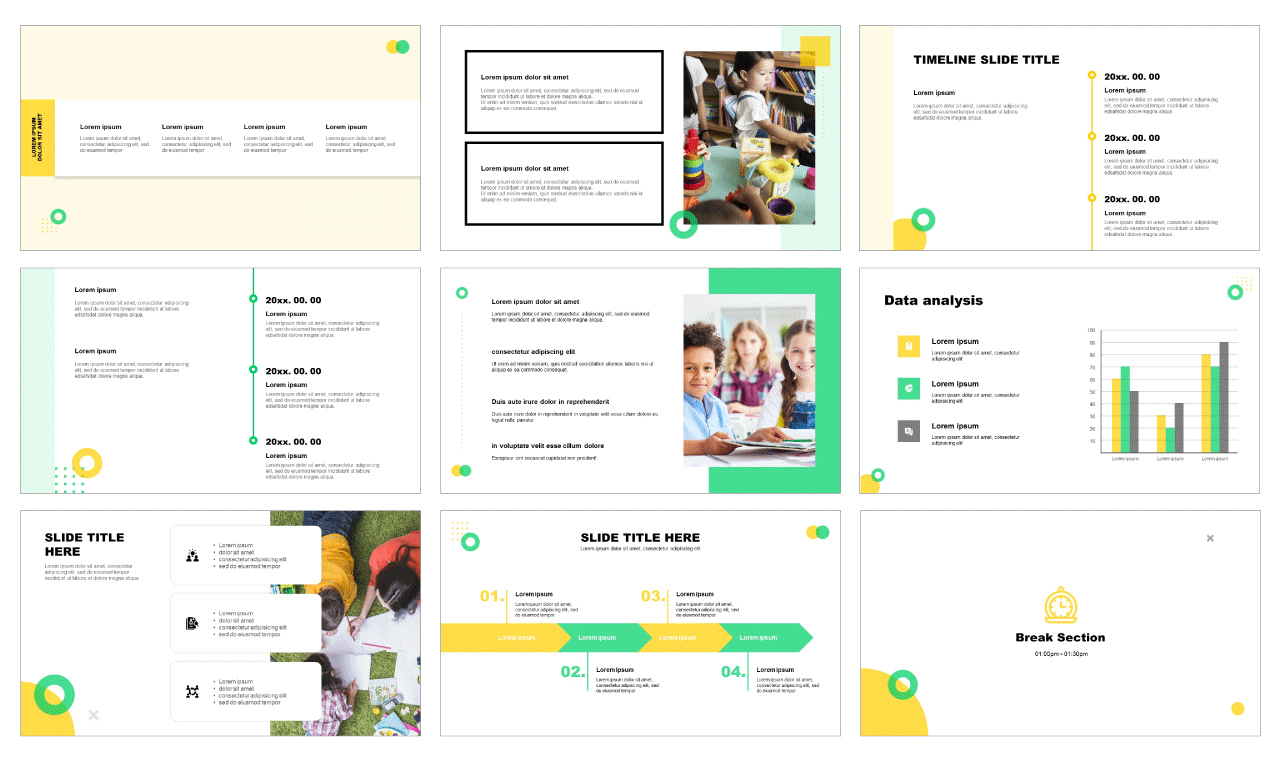 Education Google slides theme