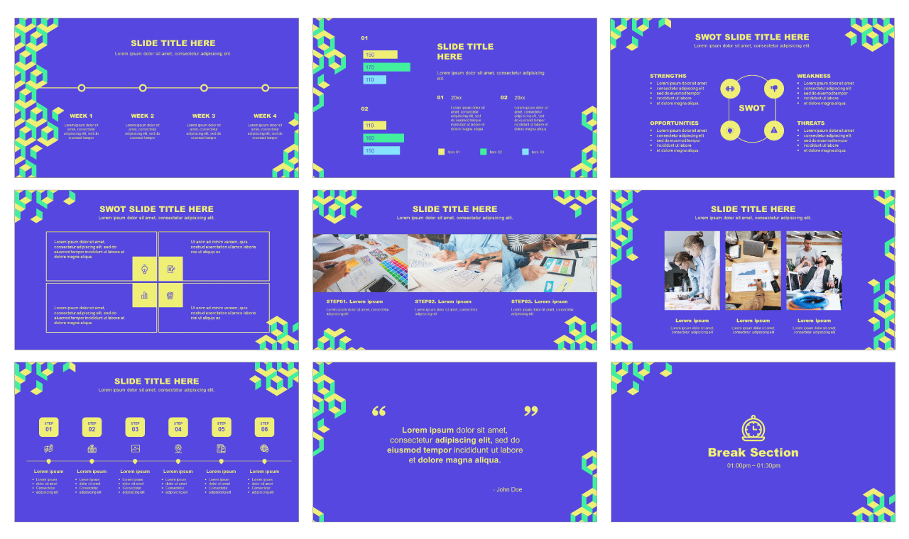 Google slides theme