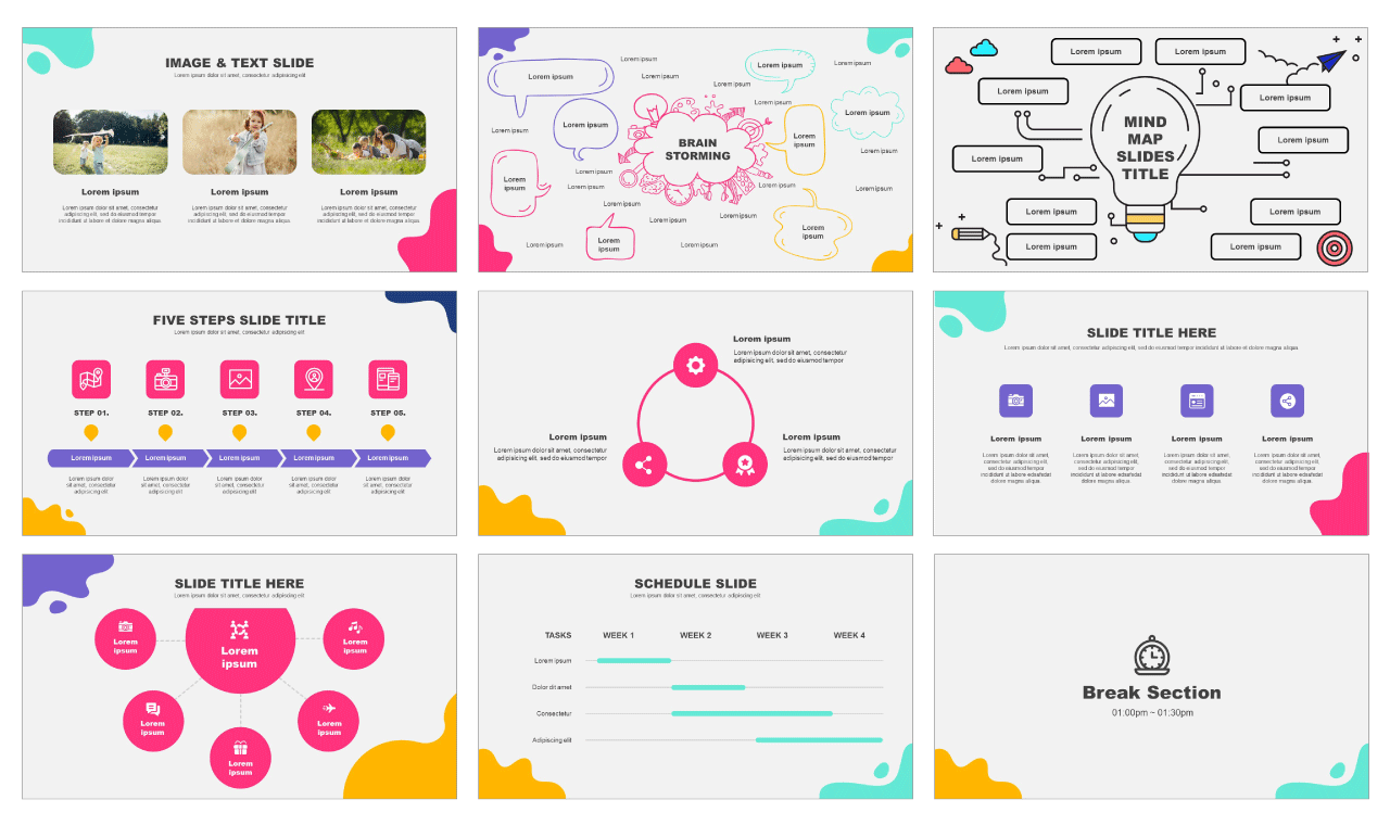Google slides theme