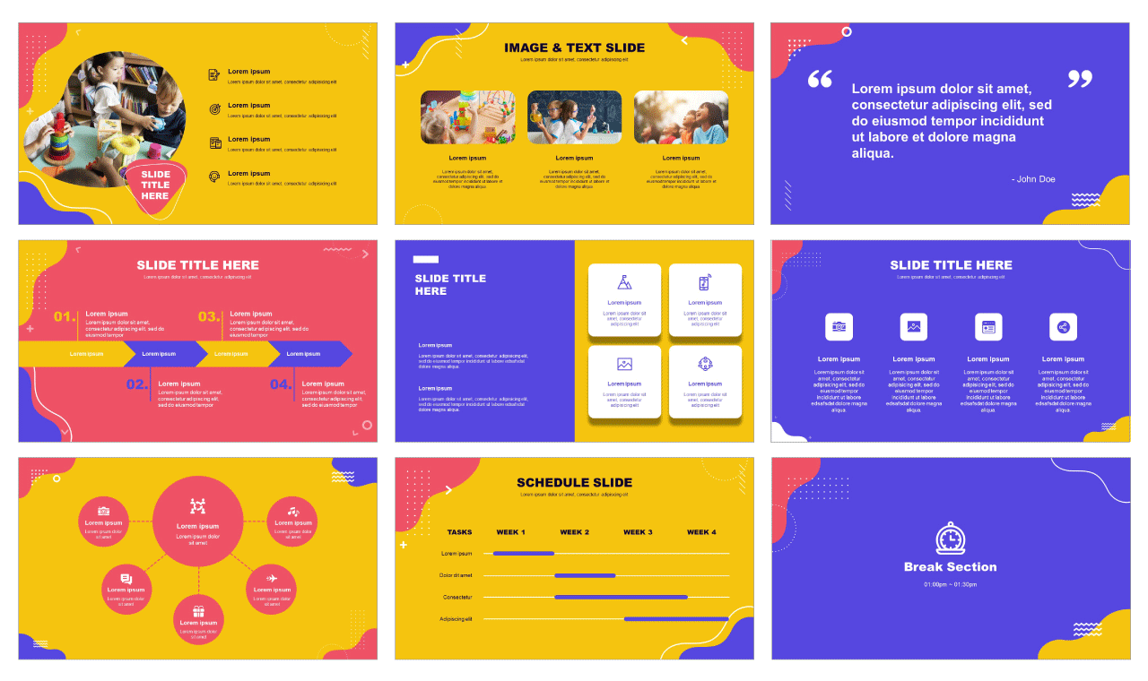 Education Free PPT template