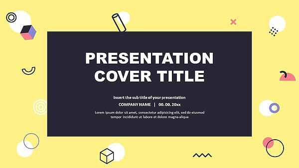 Memphis Inspiration - PowerPoint templates and Google slides theme