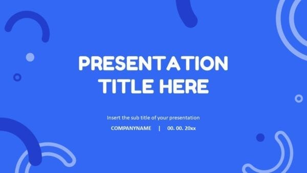 Simple Patterns Free Presentation Templates