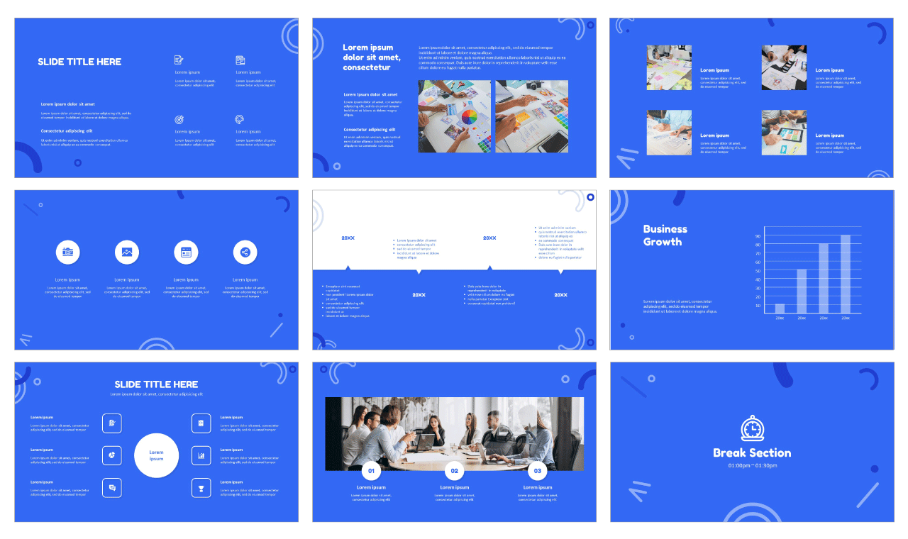 Simple PowerPoint templates