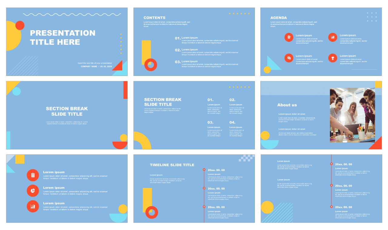 Creative Free PowerPoint templates