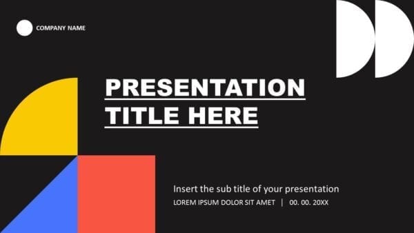 Geometry Element Free Google Slide Theme and PowerPoint Template