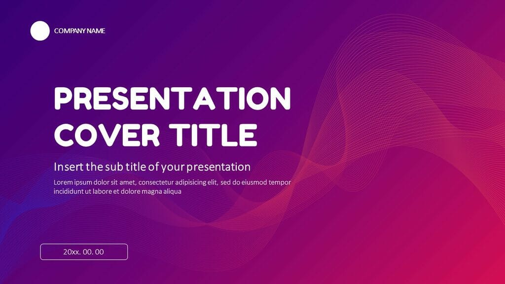 Purple Tone Templates - Free Powerpoint Templates Google Slides theme