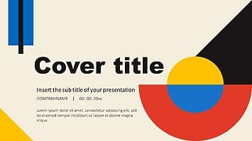 Retro Bauhaus Best Free Google Slides Themes PowerPoint Templates