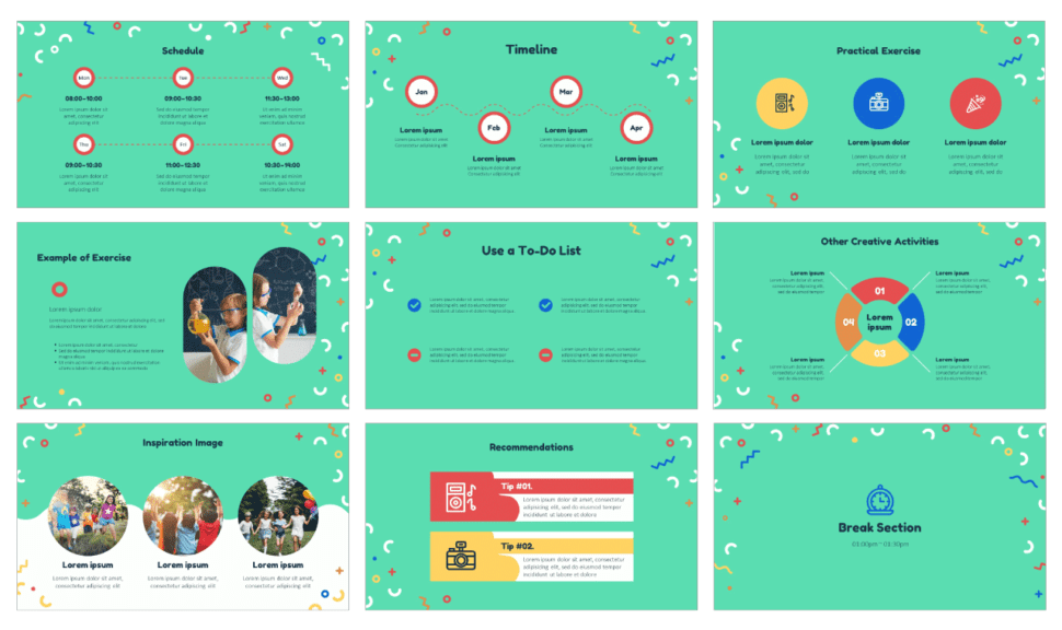 Creative Teaching Free PowerPoint Templates Google Slides Themes