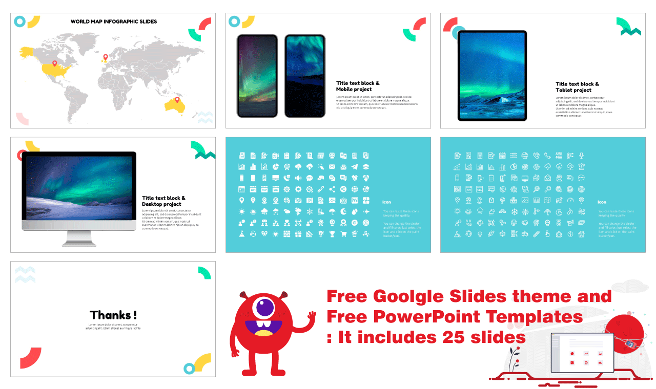Web Business Marketing Presentation for Free PowerPoint Google Sldies Templates