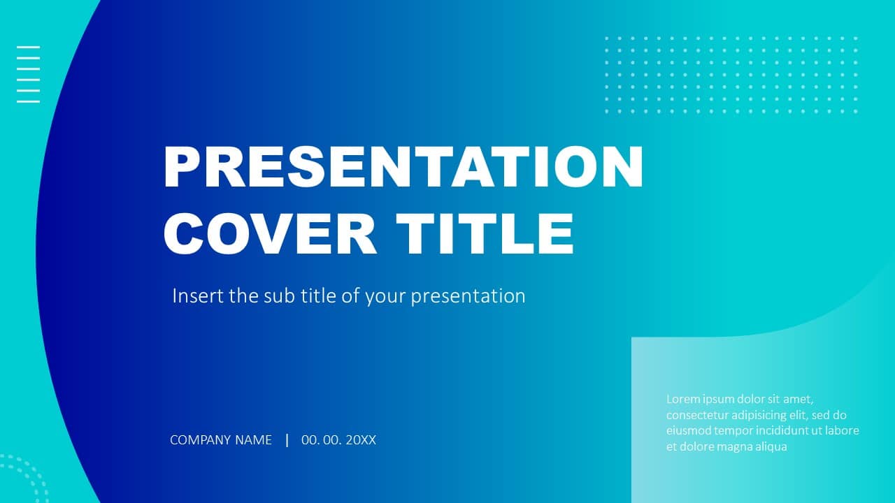 blue and green backgrounds for powerpoint
