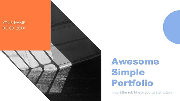 Awesome Simple Portfolio - PPTMON