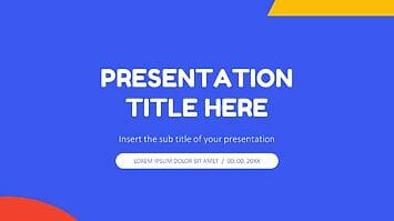 Colorful Flat Shapes Free Google Slides themes and PowerPoint Templates