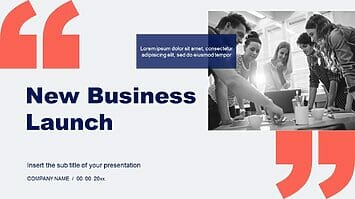New Business Launch Free Google Slides Themes PowerPoint Templates