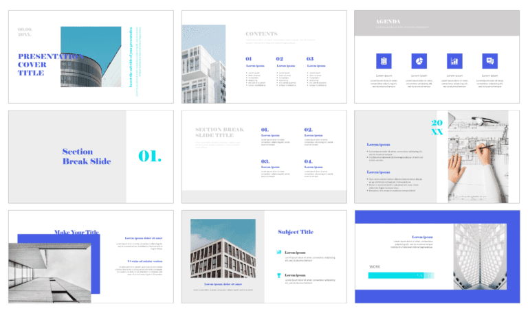 Simple Design Portfolio Free Google Slides Themes PowerPoint Templates