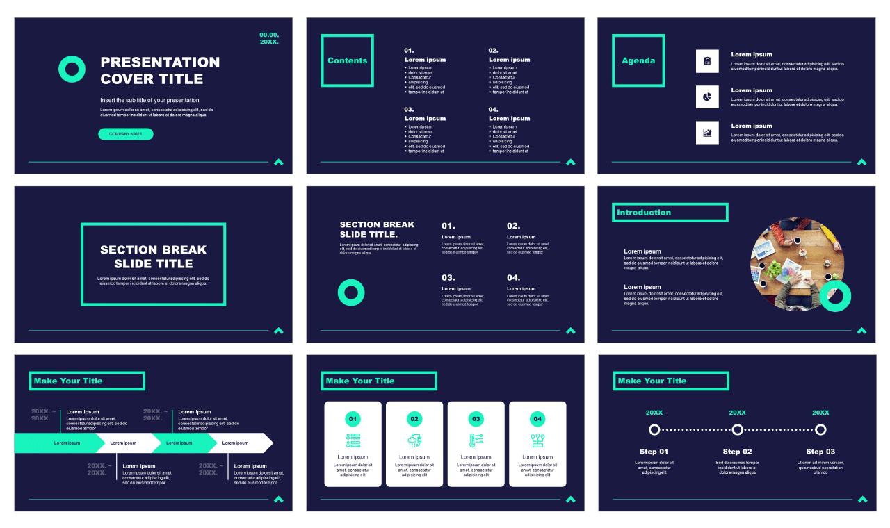 Simplicity Professional Business Free Google Slides PowerPoint Template