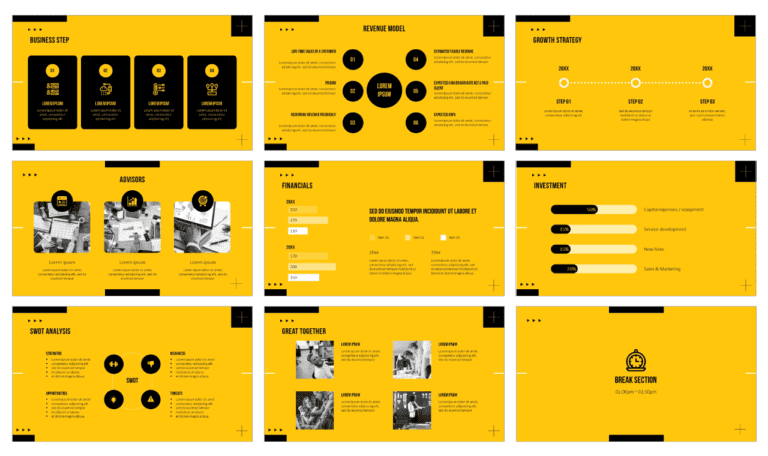 Corporate Finance Institute Free Google Slides and PowerPoint Template