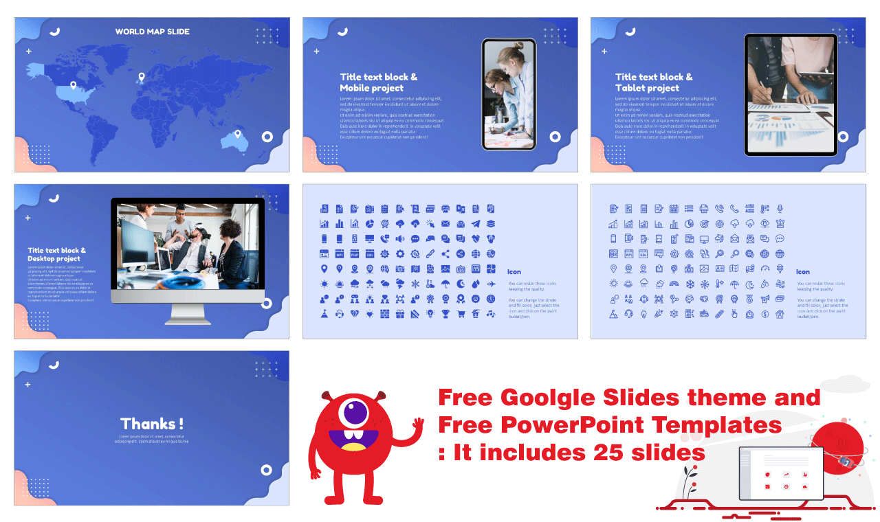 Creative Impact Wave Presentation Background Desgin Google Slides PowerPoint Templates Free download