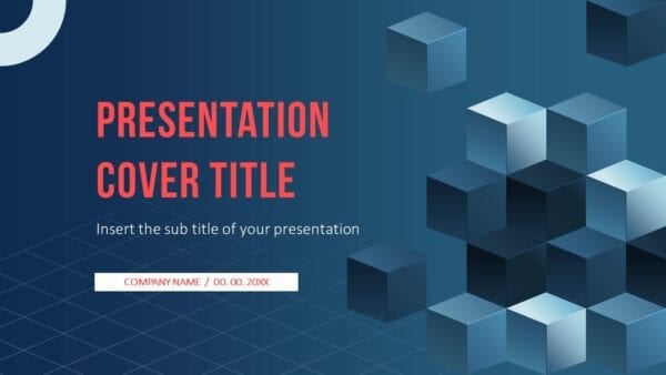 Hexahedron Design Free Google Slides theme PowerPoint template