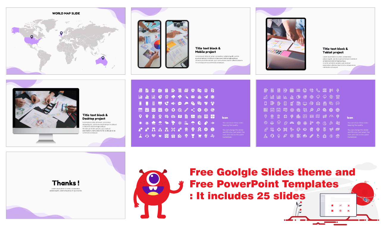 Learning Analytics Presentation Background Design Google Slides PowerPoint Templates Free download