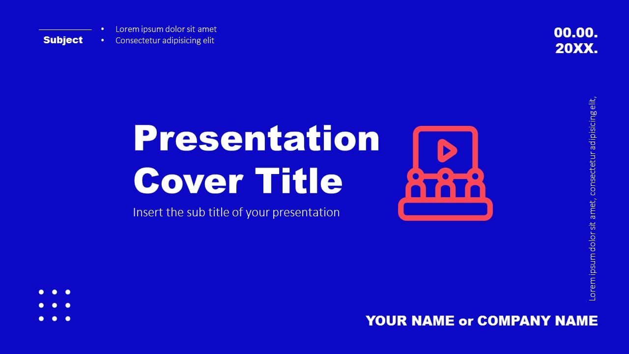 Minimal Business Report Free Google Slides Theme PowerPoint Template