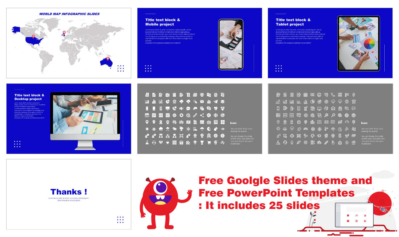 Minimal Business Report Presentation Background Design templates Google Slides PowerPoint Free download