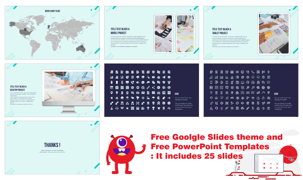 Multipurpose Circle Elements Free Google Slide Theme PowerPoint Template - We can help you with your presentation: Use this new free design.
