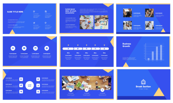Simple Geometric Free Google Slides Themes and PowerPoint Templates