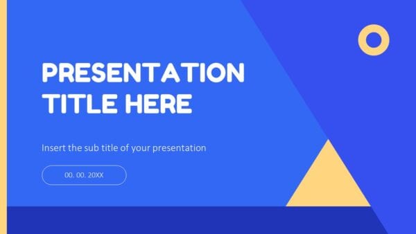 Simple Geometric Free Google Slides themes PowerPoint templates