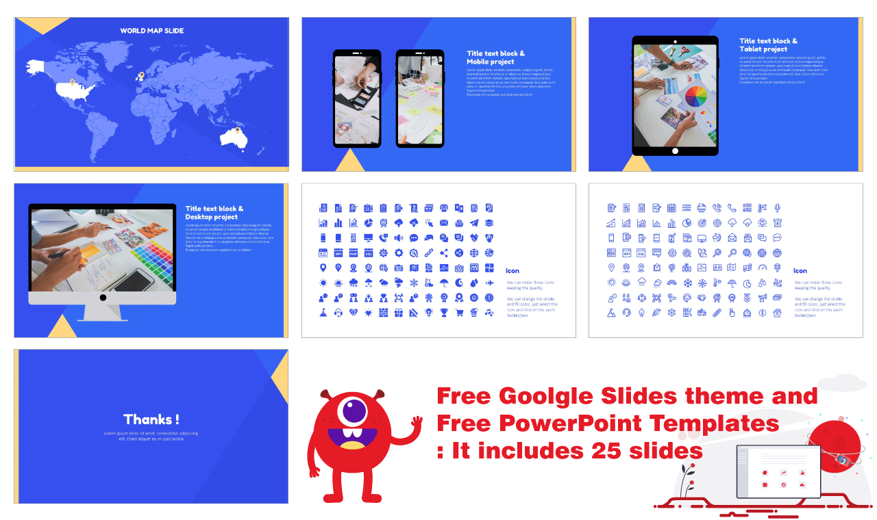 Simple Geometric Presentation Background Design Google Slides Theme PowerPoint Templates Free download