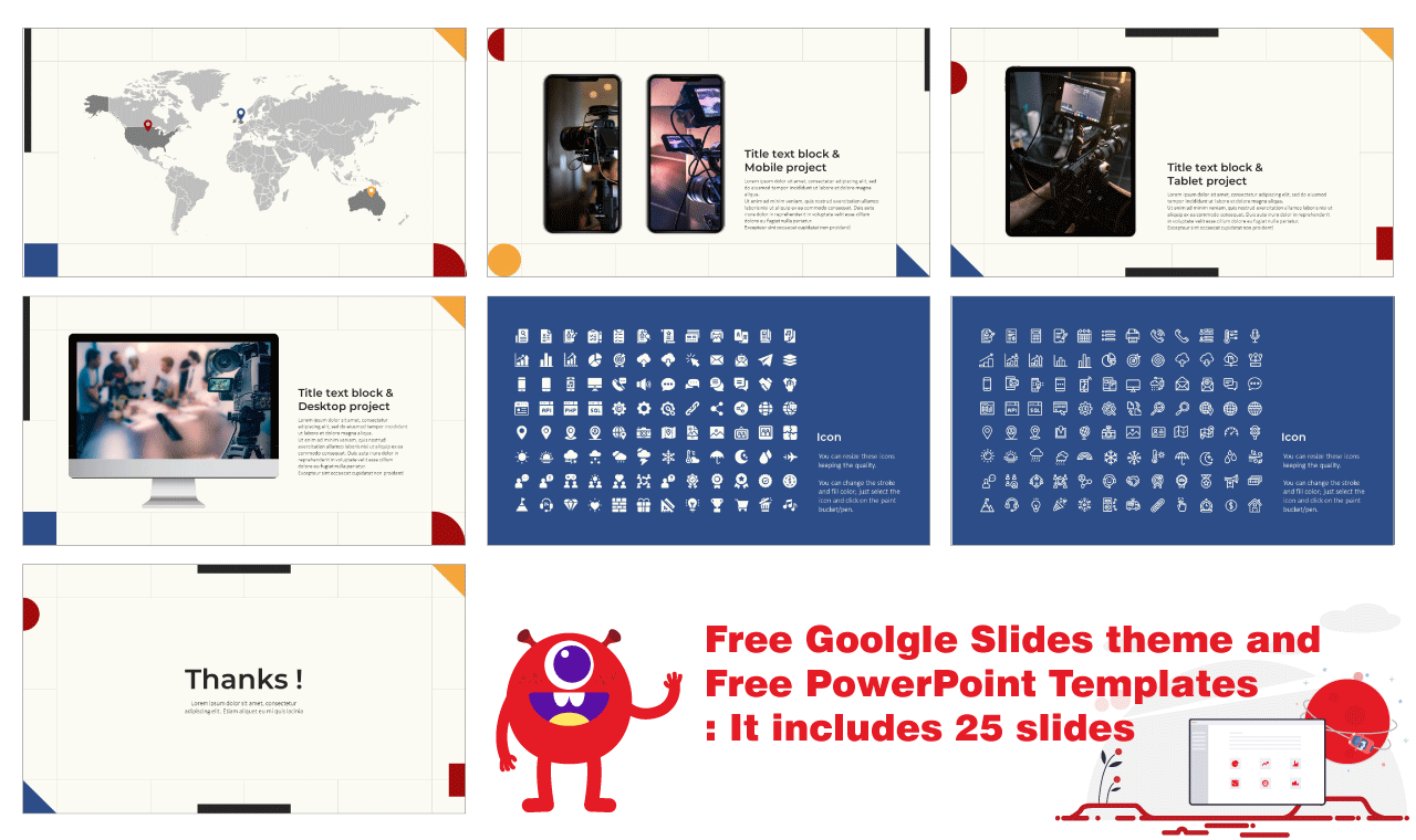 Simple Graphic Design Presentation Background Google Slides Themes PowerPoint Templates Free download
