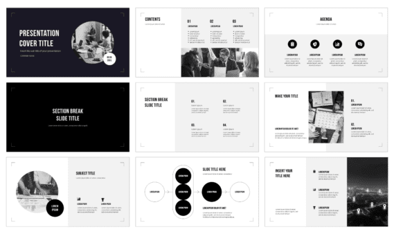 Simply Minimalist Style Free Google Slides Themes PowerPoint Templates