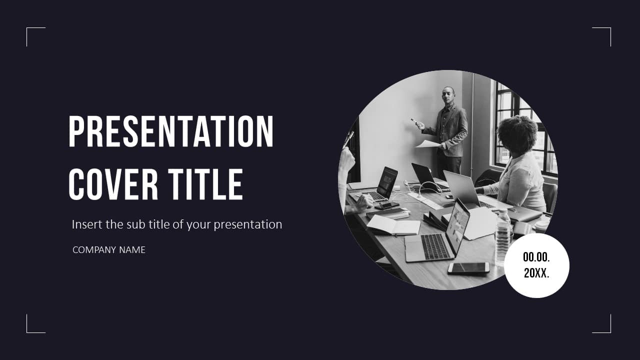 Simply Minimalist Style Free Google Slides theme PowerPoint template
