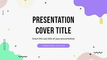 Abstract Wave Presentation Design for Free Google Slides Theme and PowerPoint Template