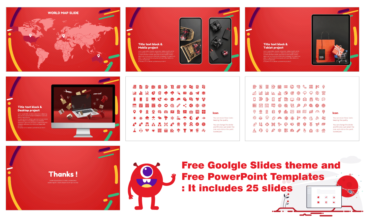 Black Friday Special Offer Presentation Background Design Google Slides theme PowerPoint template Free download