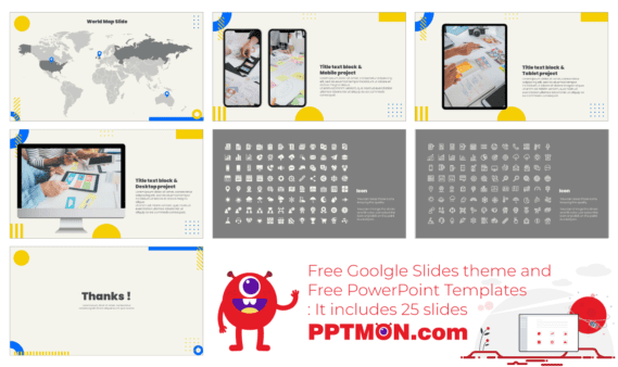 Business Meeting Presentation Template - Google Slides and PowerPoint
