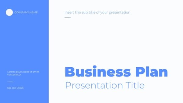 Business Plan Layout presentation Design Free PowerPoint Templates and Google Slides Themes
