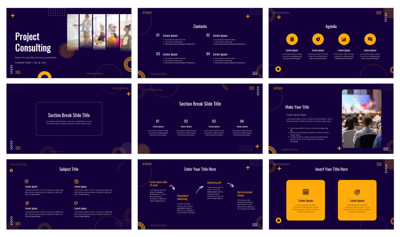 Consulting Free Google Slides Theme PowerPoint Template