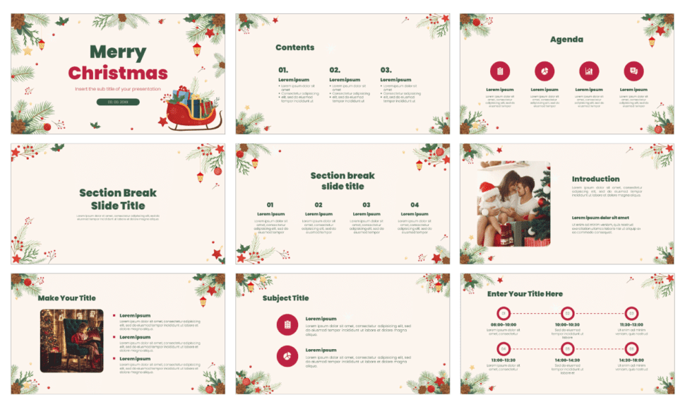 free-christmas-google-slides-templates